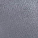 Luxury gray textured egyptian cotton quilt set bedroom bedding