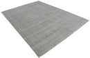 Hand knotted 8x10 Gray Modern Style Wool Area Rug