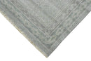 Hand knotted 8x10 Gray Modern Style Wool Area Rug