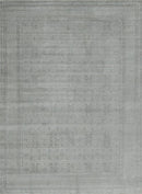 Hand knotted 8x10 Gray Modern Style Wool Area Rug