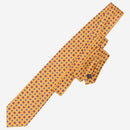 Siracusa - Printed Silk Tie - Sunflower Yellow