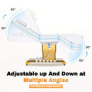 Luxury Height Adjustable 4-Motor Electric Massage Table With Lift And Foot Pedal (SAK63297)