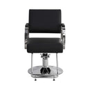 Luxury Height-Adjustable Barber Chair With 360-Degree Swivel (SAK64103)