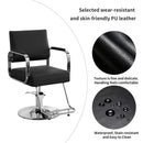 Luxury Height-Adjustable Barber Chair With 360-Degree Swivel (SAK64103)
