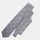 Savoia - Jacquard Silk Tie - Black