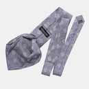 Savoia - Jacquard Silk Tie - Blue