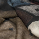 Villaggio - Wool Scarf - Navy