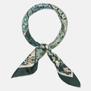 Napoli - Silk Neckerchief - Green & Blue