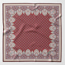 Filippo - Silk Neckerchief - Venetian Red