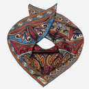 Capri - Silk Neckerchief - Red