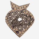 Caserta - Silk Neckerchief -Brown