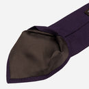 Plum - Silk Grenadine Tie