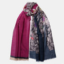 Bosco - Wool Scarf - Raspberry