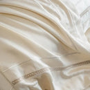 Luxury light champagne embroidery bedding set bedroom egyptian cotton