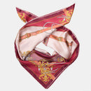 Moment in Time - Silk Foulard - Magenta