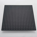 Luxury matte black rainfall shower head bathroom experience