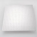 Luxury matte black rainfall shower head bathroom experience