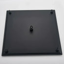 Luxury matte black rainfall shower head bathroom experience