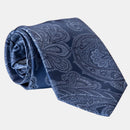 Cortina - Silk Jacquard Tie - Royal Blue