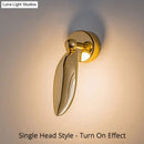 Luxury minimalist creative seagull wall lamp for bedroom living room