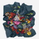 Catrina - Modal Cashmere Scarf Shawl - Petrol Blue