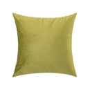 Luxury olive green velvet pillow case living room decor