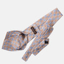 Ponza - Printed Silk Tie - Azure