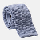 Parisi - Knitted Silk Tie - Sky Blue