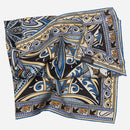 Capri - Silk Neckerchief - Azure