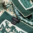 Napoli - Silk Neckerchief - Green & Blue