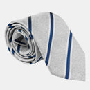 Vittorio - Silk Jacquard Tie - Silver Grey