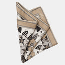 Martino - Silk Pocket Square - Sand