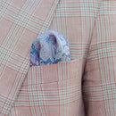 Assisi - Double Sided Silk Pocket Square - Lavender