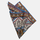 Tragara - Silk Pocket Square - Teal