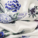 Bella - Silk Scarf Shawl - Purple Lavender