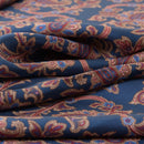 Alessio - Silk Scarf - Navy