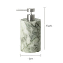 Luxury white and gold marble bathroom set emerald marble accents