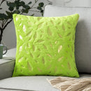Luxury white & gold fur cushion cover bedroom pillow case