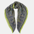 Helena - Silk Scarf Shawl - Green