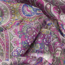 Helena - Silk Scarf Shawl - Pink