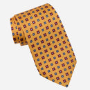 Siracusa - Printed Silk Tie - Sunflower Yellow