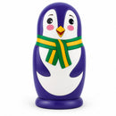 Set of 3 Penguin Family Wooden Nesting Dolls