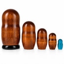 Set of 5 Jesus is Born Nativity Scene Nesting Dolls Matryoshka