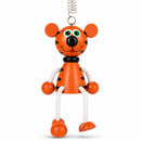 Jumping Tiger Wooden Doll on a Spring 6 Inches