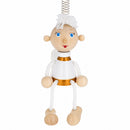 Angel Wooden Doll on a Spring 6 Inches