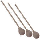 Set of 3 Unfinished Unpainted Long Handle Wooden Spoons
