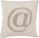 Laareind Taupe Pillow Cover
