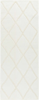 Amani White Washable Area Rug
