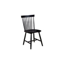 Lyra Set of 2 Windsor Chairs, Black