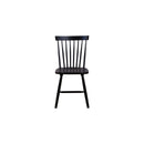 Lyra Set of 2 Windsor Chairs, Black